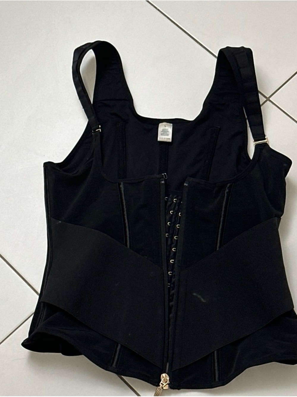 Black Kids One-Piece Shaping Bodysuit